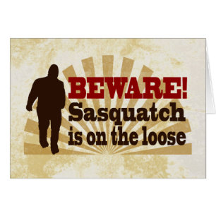 Sasquatch op de los