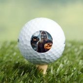 Sasquatch op Halloween Golfballen (Insitu Shirt)