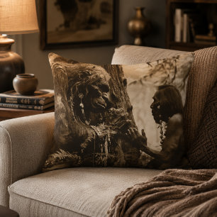 Sasquatch Ouder 16x12 Accentkussen Accent Kussen
