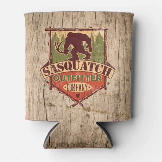Sasquatch Outfitter Company Drink Coozie (Voorkant)
