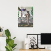 Sasquatch poster (Thuiskantoor)