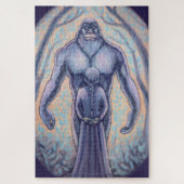Sasquatch Puzzle Bigfoot & Maiden Art Puzzles (Vertical)