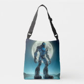 Sasquatch-robot Crossbody Tas (Voorkant)