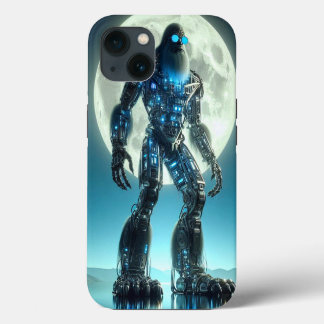Sasquatch-robot iPhone 13 Hoesje