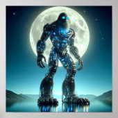 Sasquatch-robot Poster (Voorkant)