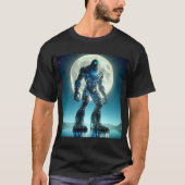 Sasquatch-robot T-shirt (Voorkant)