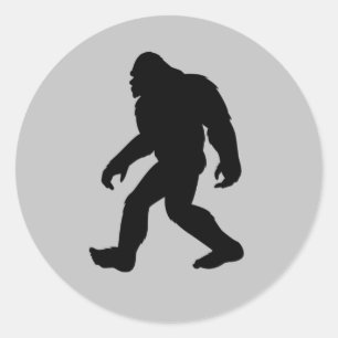 Sasquatch Ronde Sticker