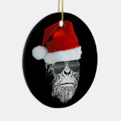 Sasquatch Secret Santa Kerstmis Ornament (Rechts)
