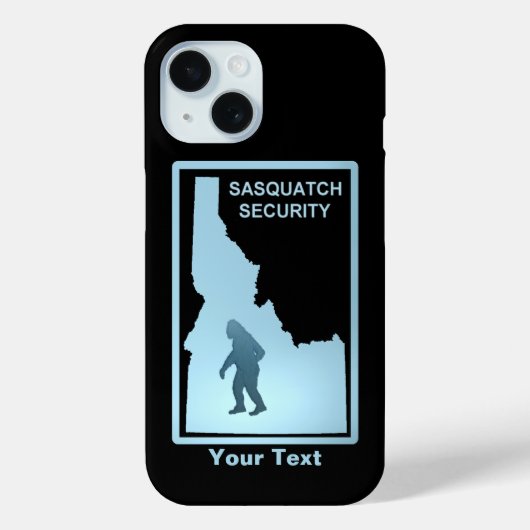 Sasquatch Security - Coque Idaho Mate coque iphone (Verso)