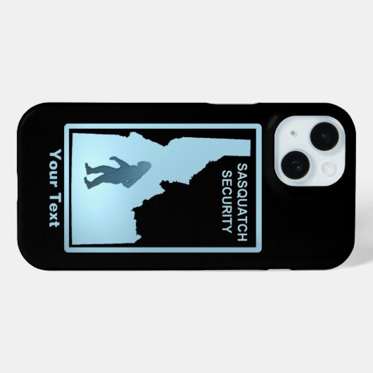 Sasquatch Security - Coque Idaho Mate coque iphone (Verso (horizontal))