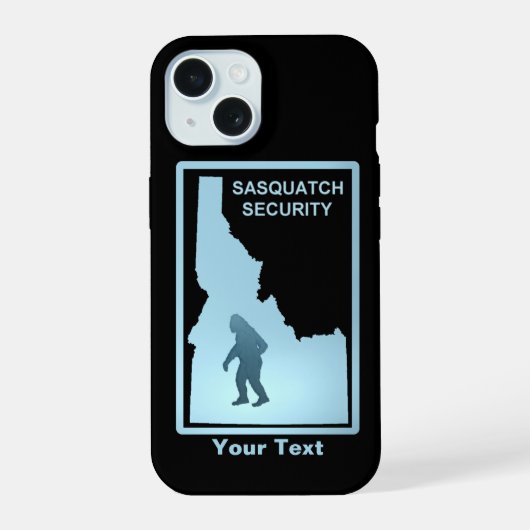 Sasquatch Security - Coque Idaho Mate coque iphone (Verso)