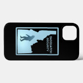 Sasquatch Security - Coque Idaho Mate coque iphone (Verso (horizontal))