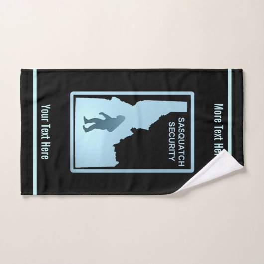 Sasquatch Security - Idaho (Serviette à main)