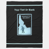 Sasquatch Security - Idaho Fleece Deken (Voorkant)