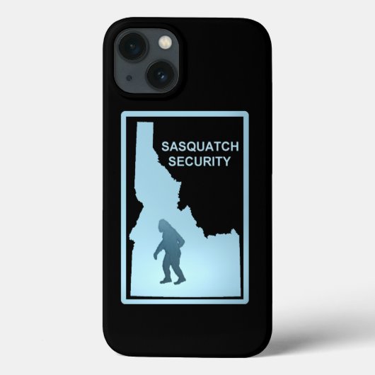 Sasquatch Security - Idaho Hoesje-Mate iPhone Case (Achterkant)
