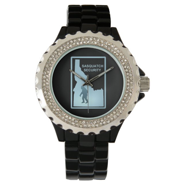 Sasquatch Security - Idaho Horloge (Voorkant)