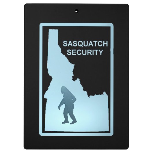 Sasquatch Security - Idaho Klembord (Achterkant)