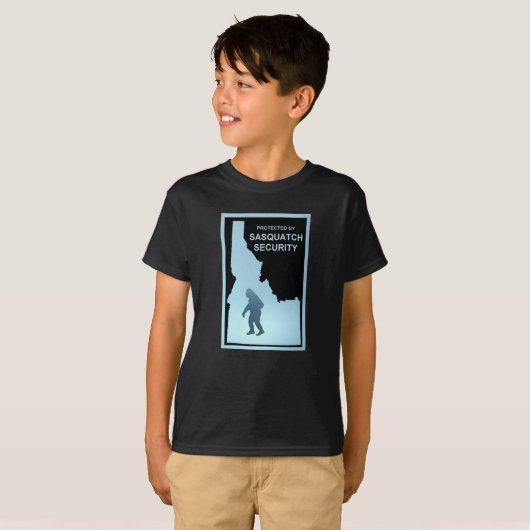 Sasquatch Security - Idaho T-Shirt (Voorkant volledig)