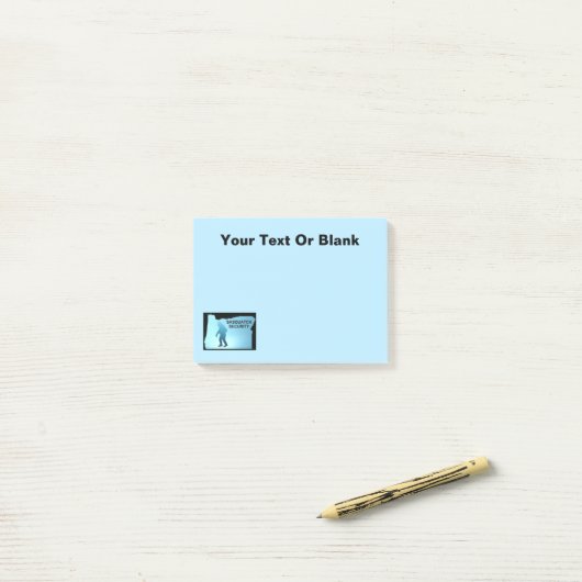 Sasquatch Security - Oregon Post-it® Notes (Op bureau)