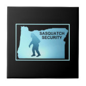 Sasquatch Security - Oregon Tegeltje (Voorkant)