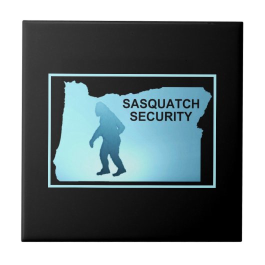 Sasquatch Security - Oregon Tegeltje (Voorkant)