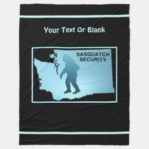 Sasquatch Security - Washington Fleece Deken