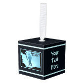 Sasquatch Security - Washington Kubus Ornament (Voorkant hoekig)