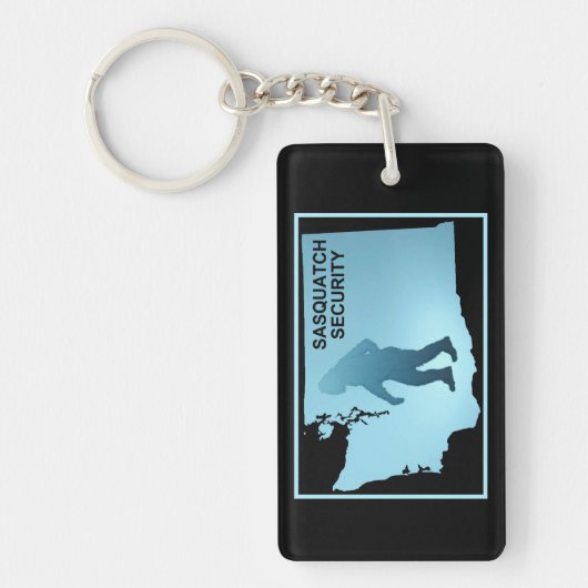 Sasquatch Security - Washington Sleutelhanger (Voorkant)