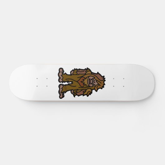 sasquatch skatin'. skateboard (Horizontaal)