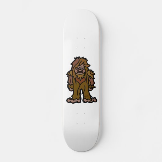sasquatch skatin'. skateboard (Voorkant)