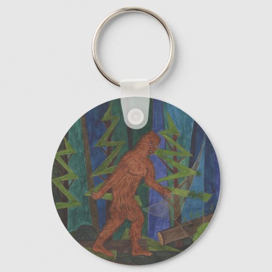 Sasquatch Sleutelhanger (Voorkant)