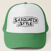 Sasquatch Style Trucker Hat Trucker Pet (Voorkant)