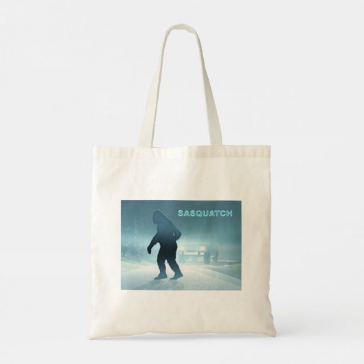 Sasquatch-teller Tote Bag (Achterkant)