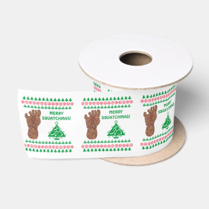 Sasquatch Track Merry Squatchmas Bigfoot Lint