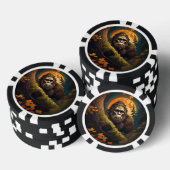 Sasquatch verbergt pokerchips (Opstapeling)