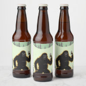 Sasquatch Verjaardag Bier Etiket (Flessen)