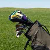 Sasquatch Volle Maan Golfheadcover (Insitu)