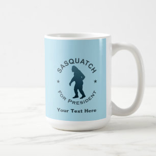 Sasquatch voor President Koffiemok