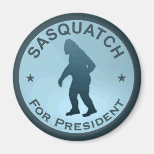 Sasquatch voor President Magneet