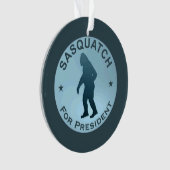 Sasquatch voor President Ornament (voorkant)