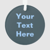 Sasquatch voor President Ornament (achterkant)