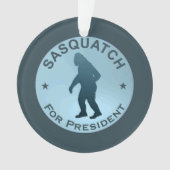 Sasquatch voor President Ornament (voorkant)