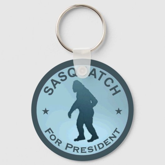 Sasquatch voor President Sleutelhanger (Voorkant)