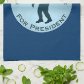 Sasquatch voor President Theedoek (Gevouwen)