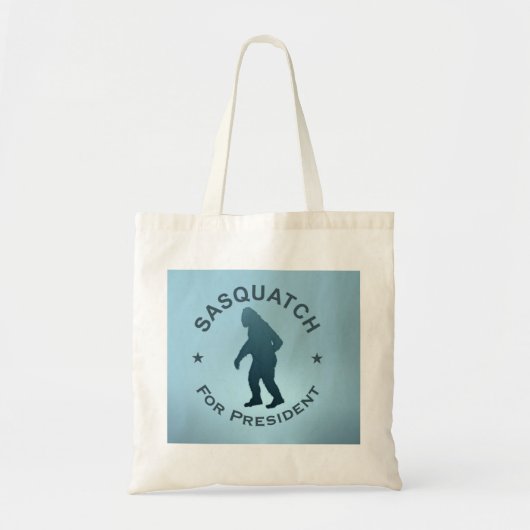 Sasquatch voor President Tote Bag (Voorkant)