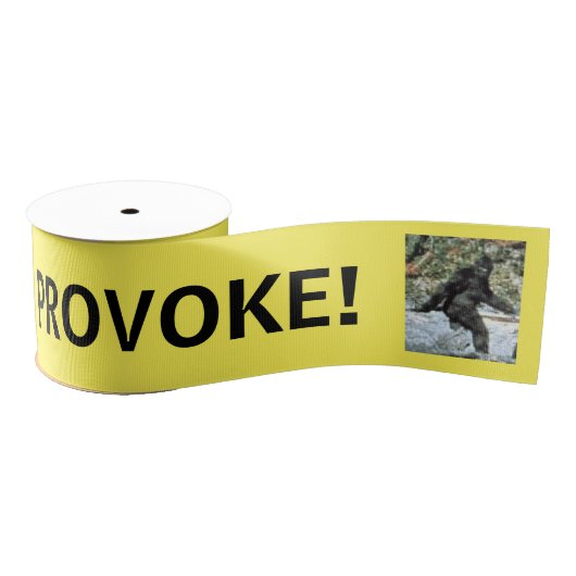 Sasquatch voorzichtige tape grosgrain lint (Spoel)