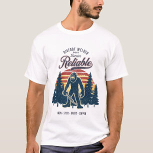 Sasquatch Welder - Mythische lasretro T-shirt