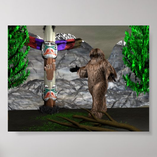 sasquatchposter poster (Voorkant)