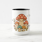 Sass And Gratitude Mushroom Coffee Mug (Centre)