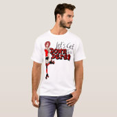 Sass E. Red Down & Derby T-shirt (Voorkant volledig)